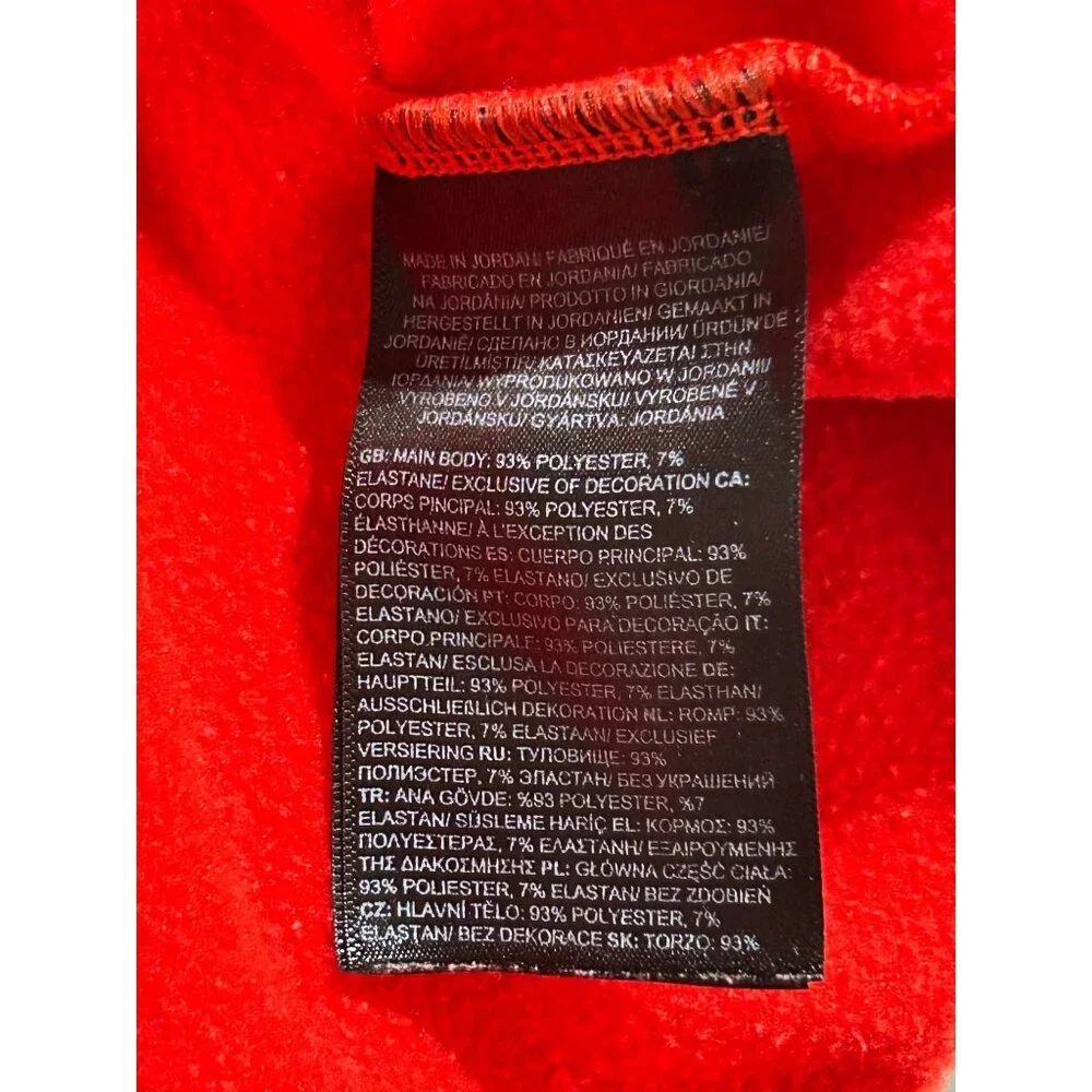 The North Face Women's Orange Horizon Performance Crewneck Sweatshirt Sz XL 3056 - Picture 10 of 14